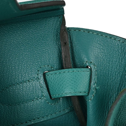Hermes Vert Verone Epsom Birkin 30 Handbag
