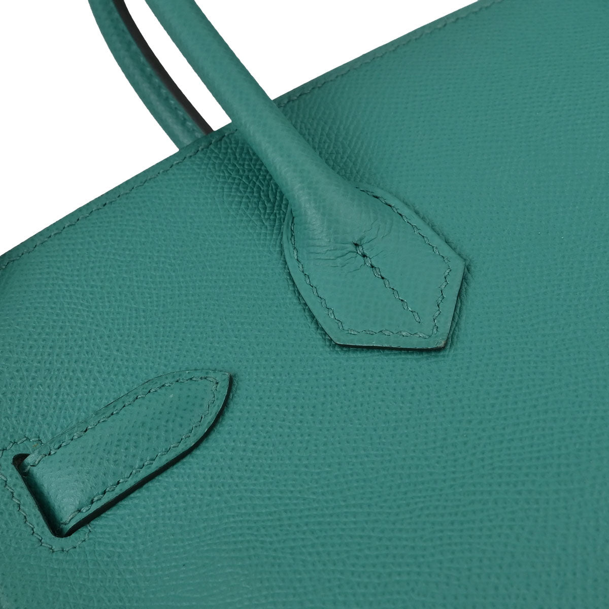 Hermes Vert Verone Epsom Birkin 30 Handbag