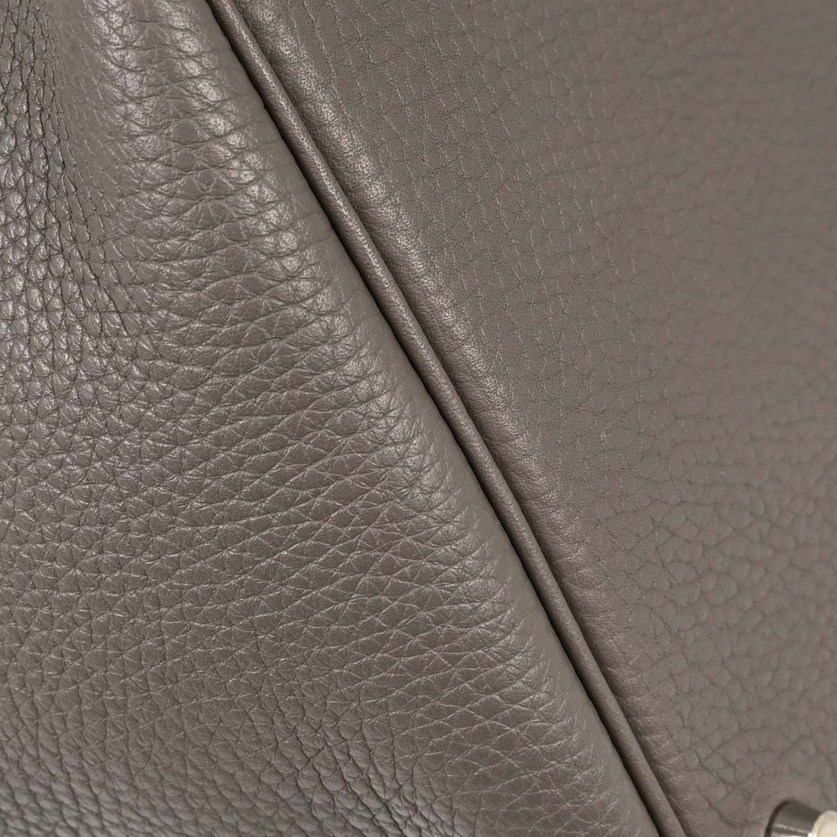 Hermes Etain Taurillon Clemence Picotin Lock 18 PM Handbag