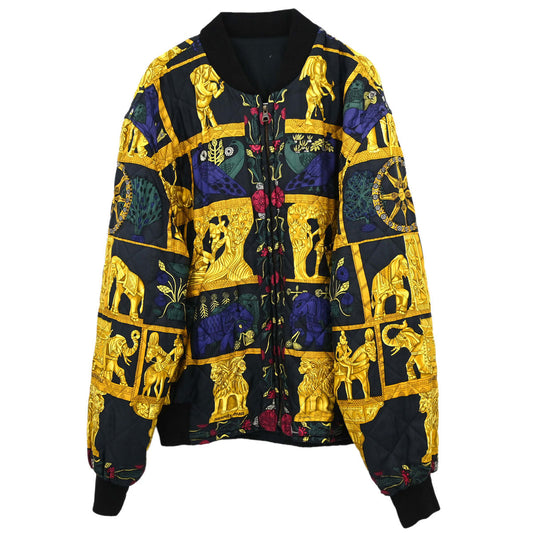 Hermes Torana Reversible Bomber Jacket Black #46