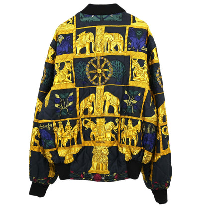 Hermes Torana Reversible Bomber Jacket Black #46