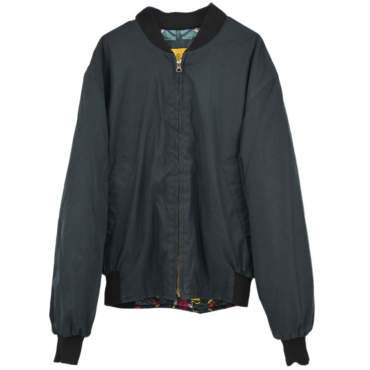 Hermes Torana Reversible Bomber Jacket Black #46