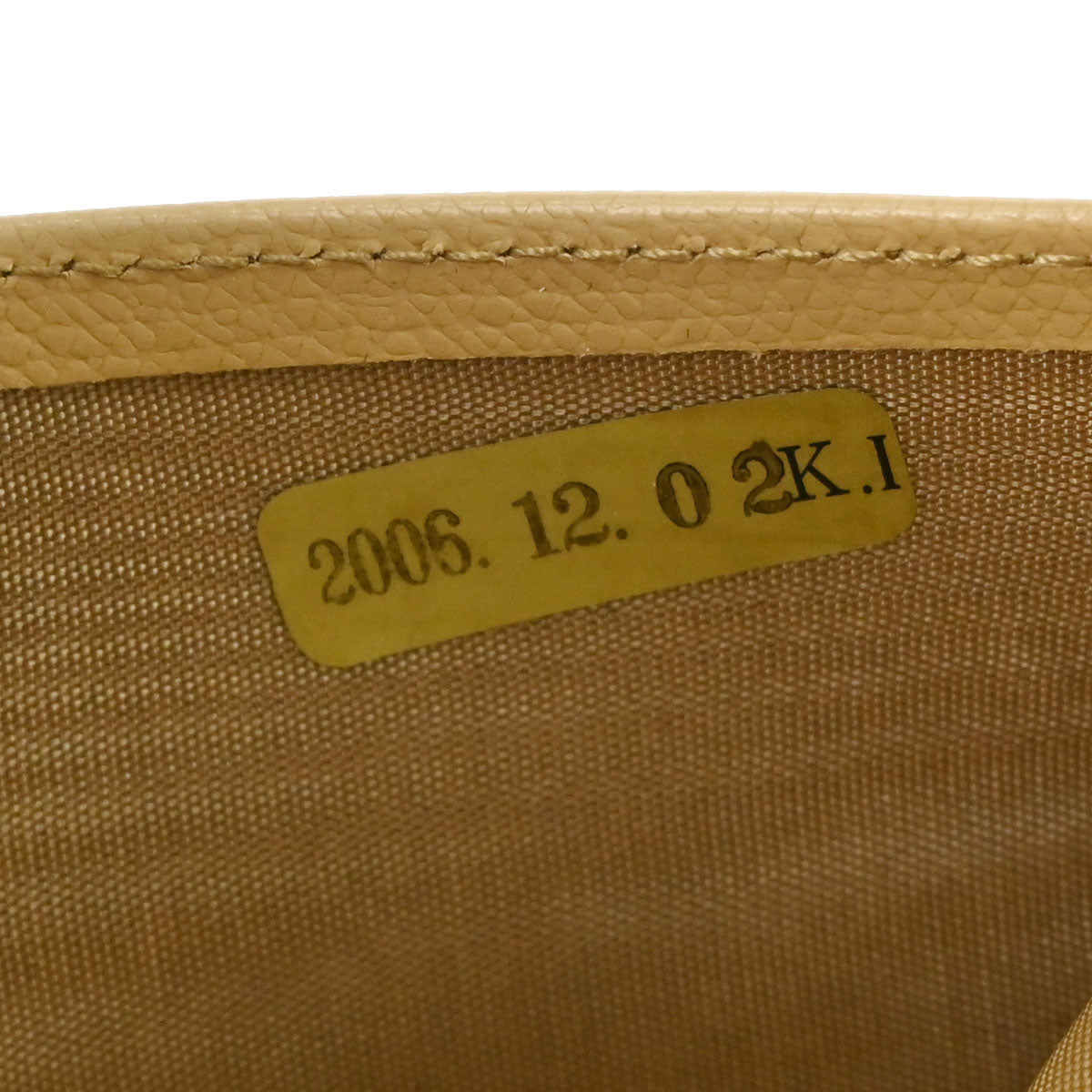 Chanel Beige Calfskin Bifold Long Wallet