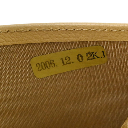 Chanel Beige Calfskin Bifold Long Wallet