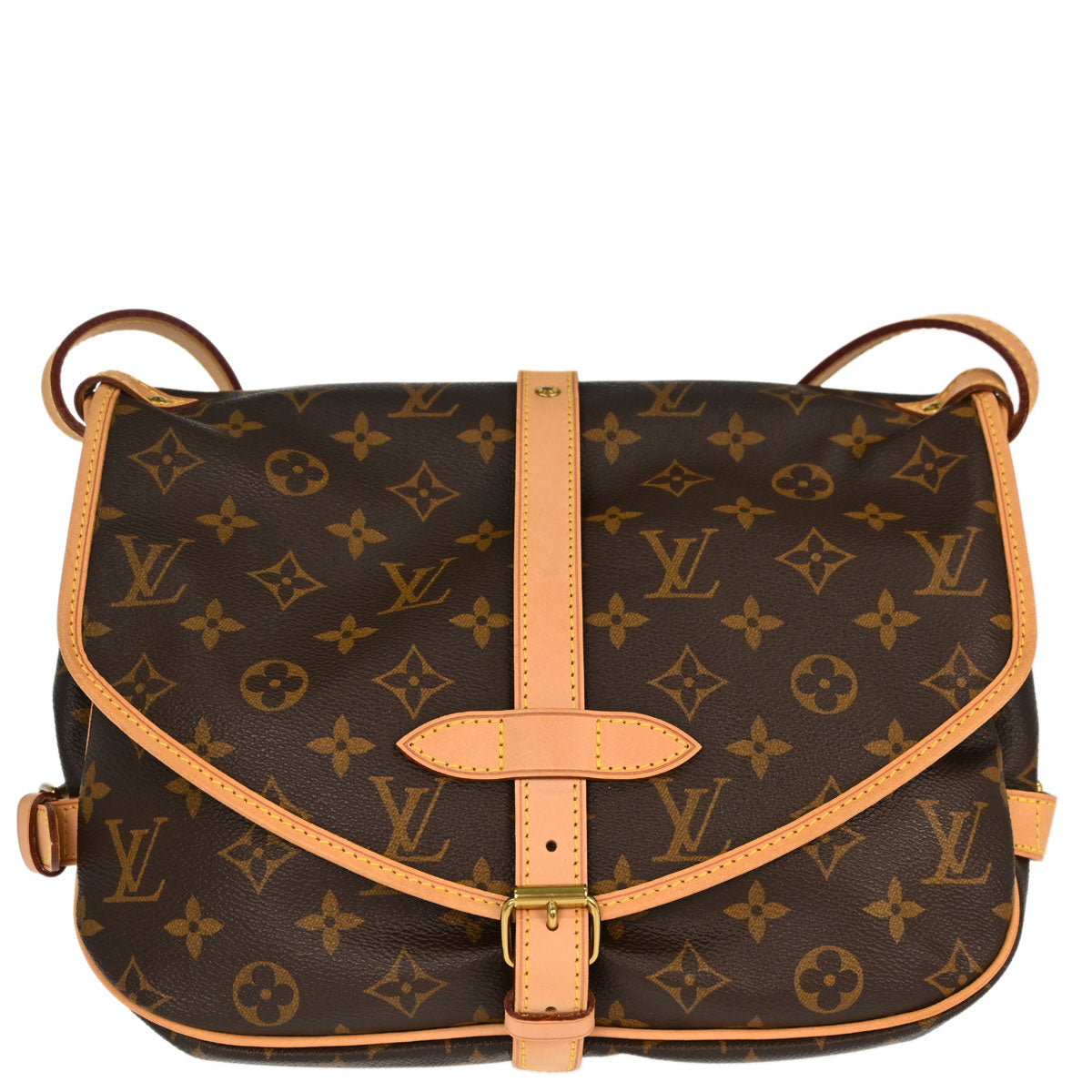 Louis Vuitton Monogram Saumur 30 Messenger Shoulder Bag M42256