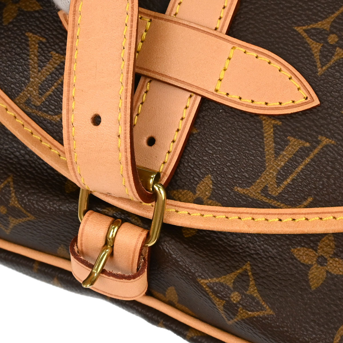 Louis Vuitton Monogram Saumur 30 Messenger Shoulder Bag M42256