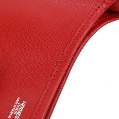 Hermes Vermillon Epsom Evelyne 1 29 PM Shoulder Bag