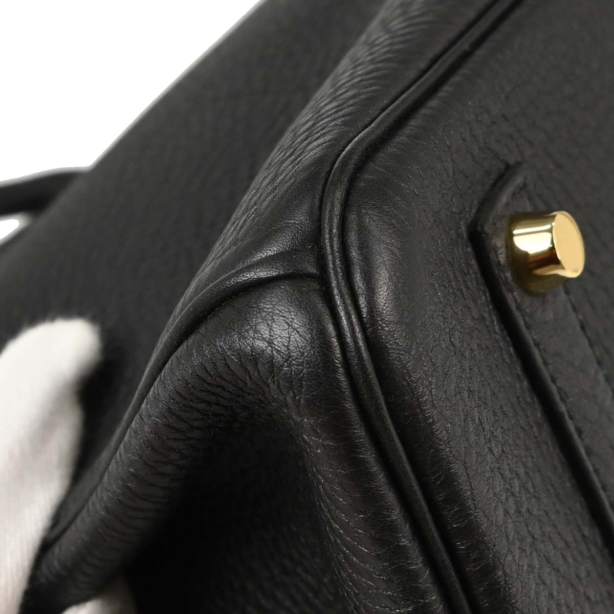 Hermes Black Togo Birkin 35 Handbag
