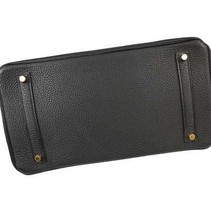 Hermes Black Togo Birkin 35 Handbag
