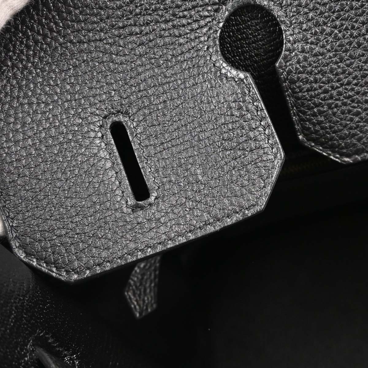 Hermes Black Togo Birkin 35 Handbag