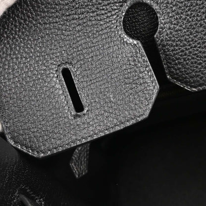 Hermes Black Togo Birkin 35 Handbag
