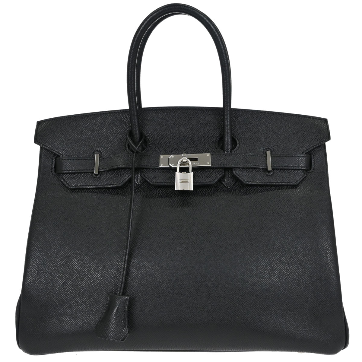 Hermes Black Epsom Birkin 35 Handbag