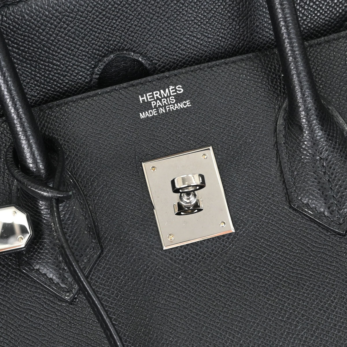 Hermes Black Epsom Birkin 35 Handbag