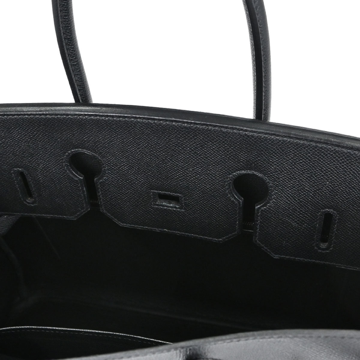 Hermes Black Epsom Birkin 35 Handbag