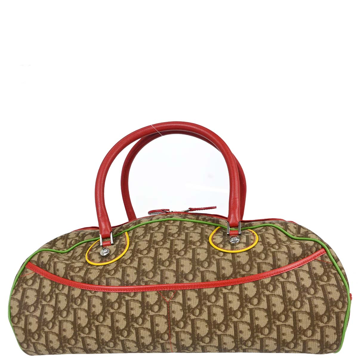 Christian Dior Rasta-Color Trotter Handbag