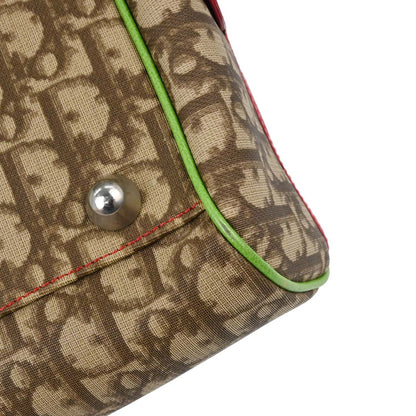 Christian Dior Rasta-Color Trotter Handbag