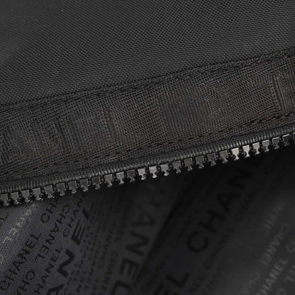 Chanel Black Nylon Sport Line Duffle Handbag