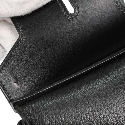 Hermes Black Box Calf Birkin 35 Handbag