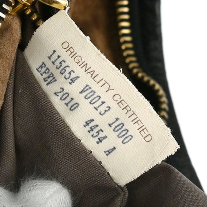 Bottega Veneta Black Lambskin Intrecciato Hobo Handbag