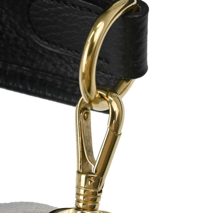 Hermes Black Ardennes Evelyne 1 GM Shoulder Bag