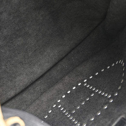 Hermes Black Ardennes Evelyne 1 GM Shoulder Bag