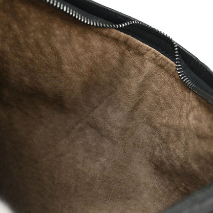 Bottega Veneta Black Lambskin Intrecciato Hobo Handbag