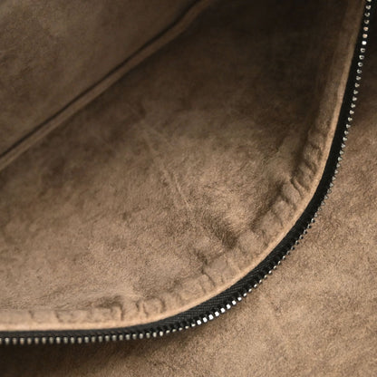 Bottega Veneta Black Lambskin Intrecciato Hobo Handbag
