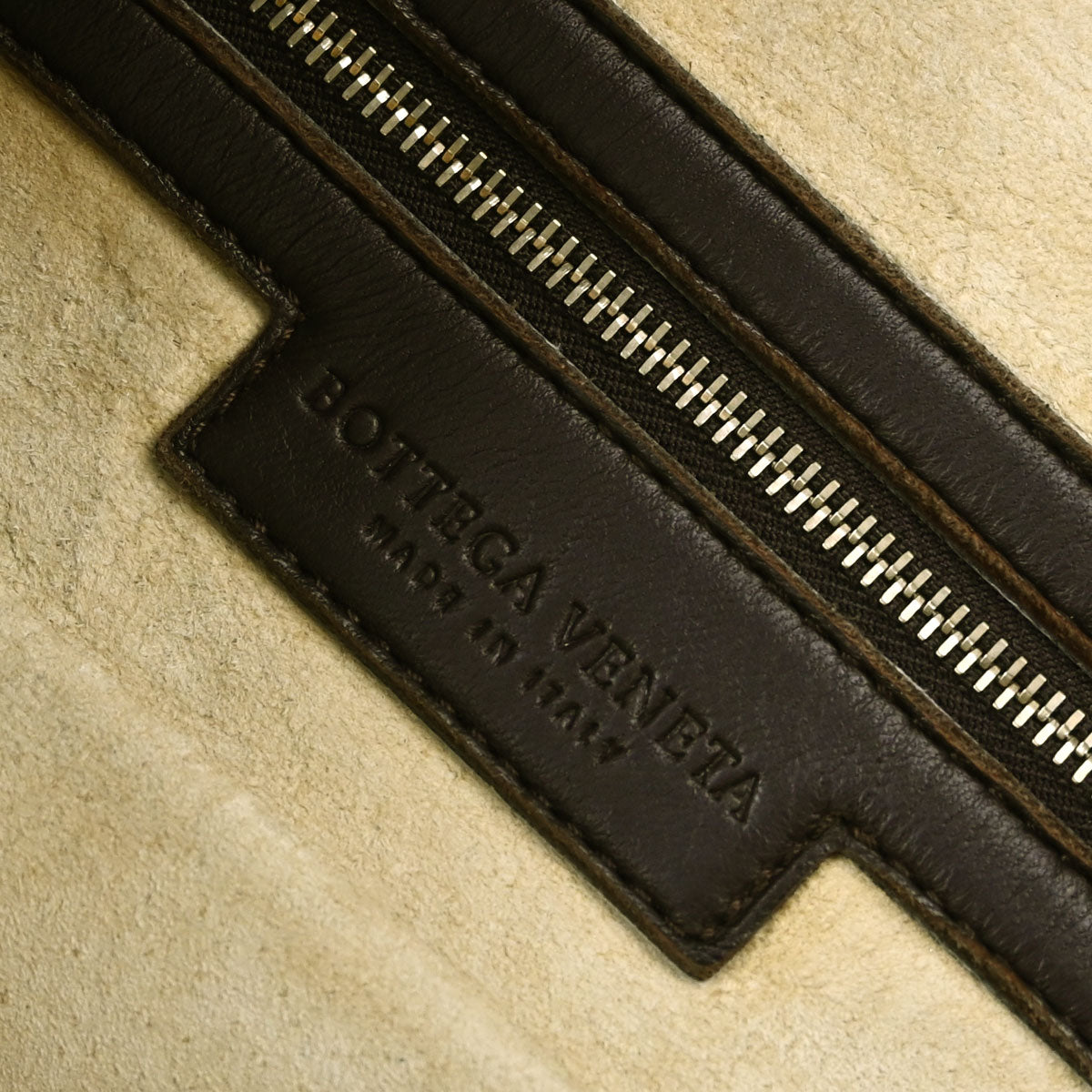 Bottega Veneta Brown Lambskin Intrecciato Hobo Handbag