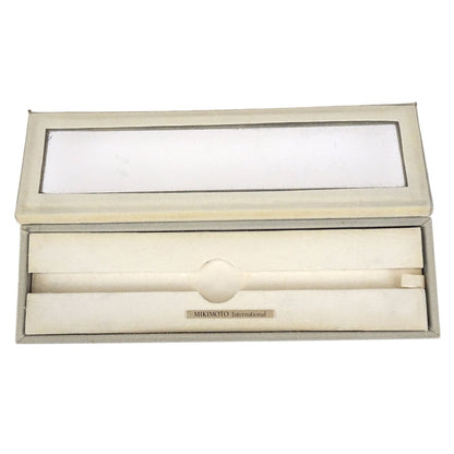 Mikimoto 4N20-0941 Pearl Quartz Watch 18KYG