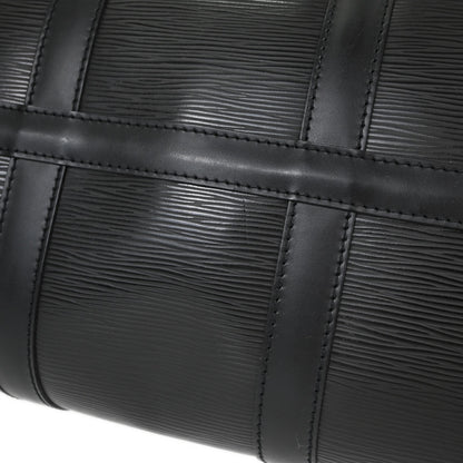 Louis Vuitton Black Epi Keepall 45 Travel Handbag M42972