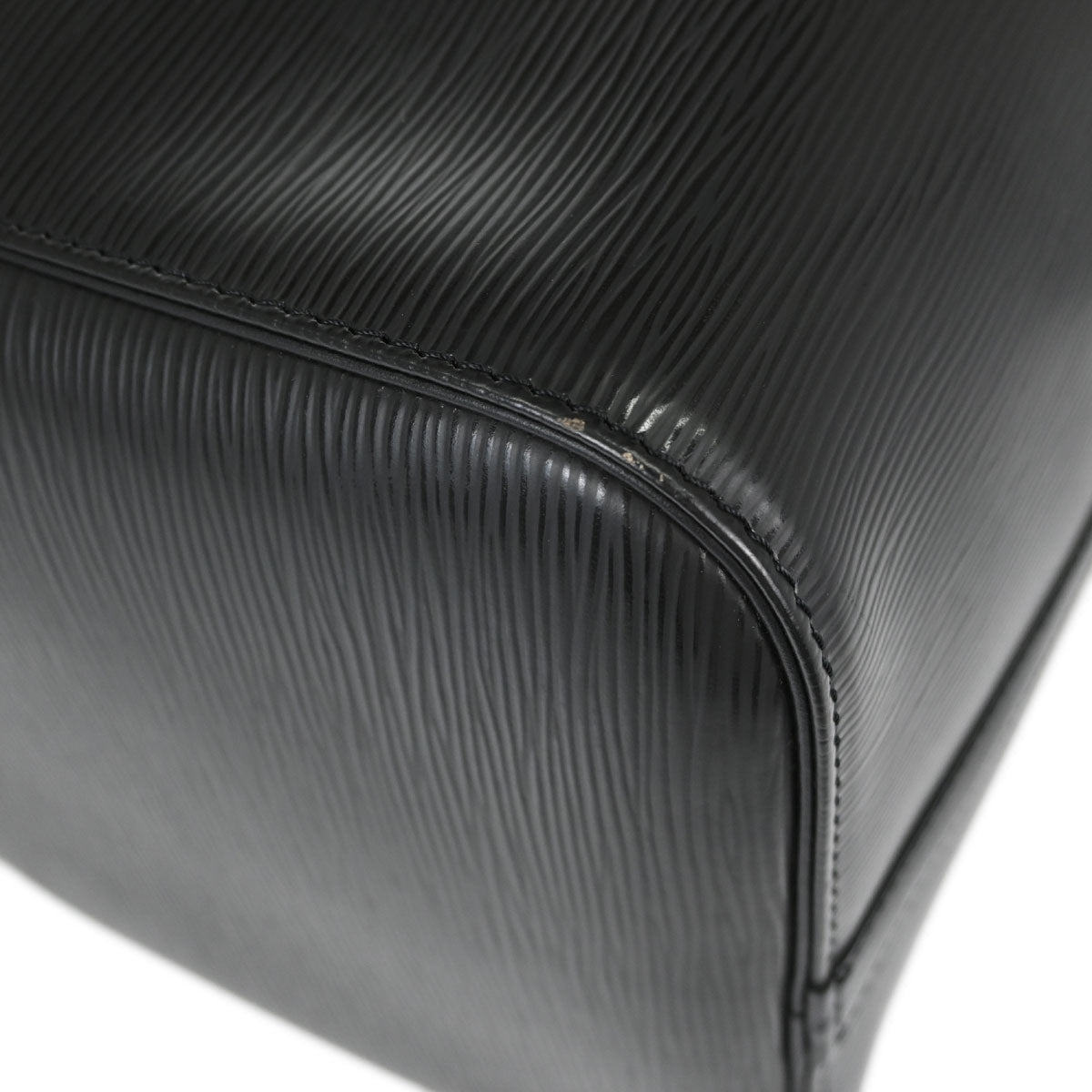 Louis Vuitton Black Epi Keepall 45 Travel Handbag M42972