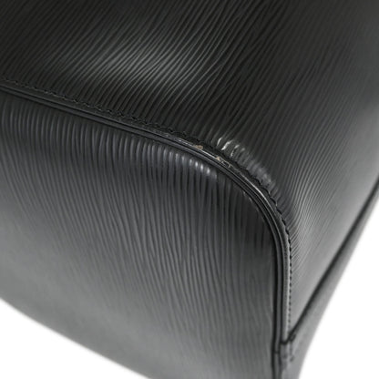 Louis Vuitton Black Epi Keepall 45 Travel Handbag M42972
