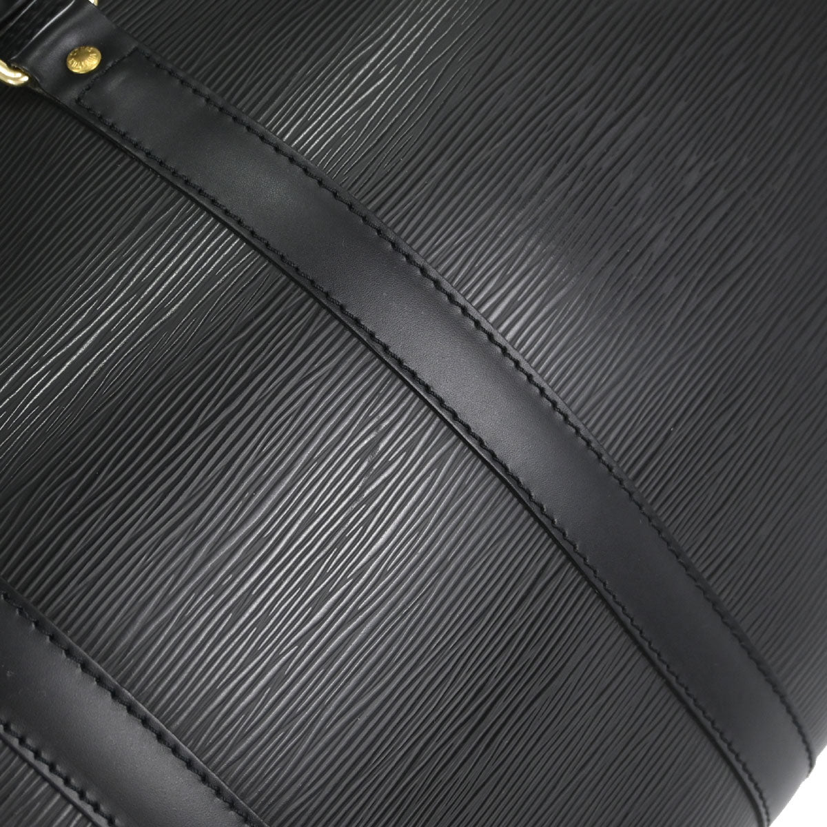 Louis Vuitton Black Epi Keepall 45 Travel Handbag M42972