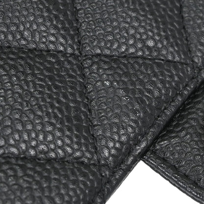 Chanel Black Caviar Skin Mini Classic Square Flap Shoulder Bag 17