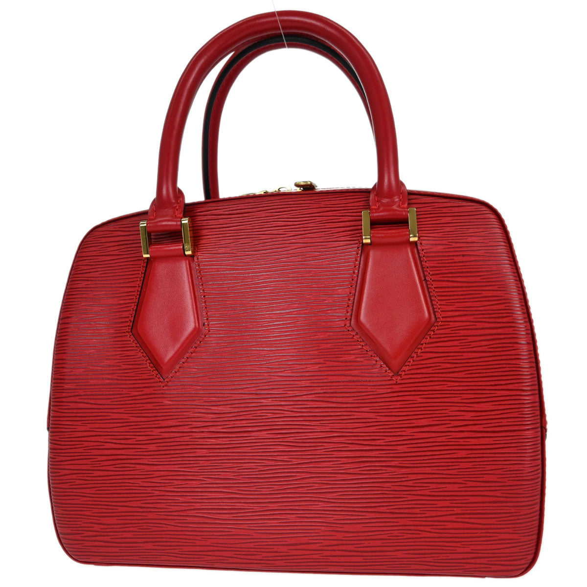 Louis Vuitton Red Epi Sablon Handbag M52047