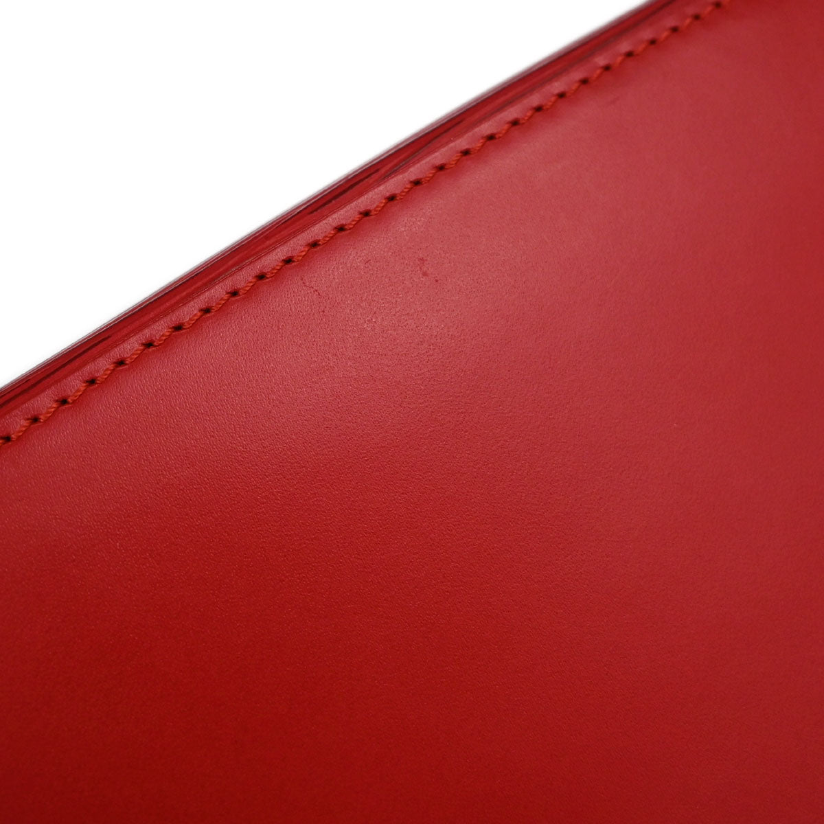 Louis Vuitton Red Epi Sablon Handbag M52047