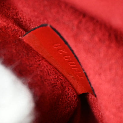 Louis Vuitton Red Epi Sablon Handbag M52047