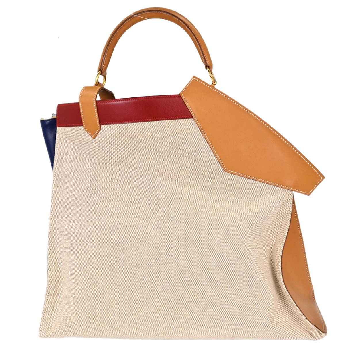 Hermes Natural Toile H Himalaya Handbag