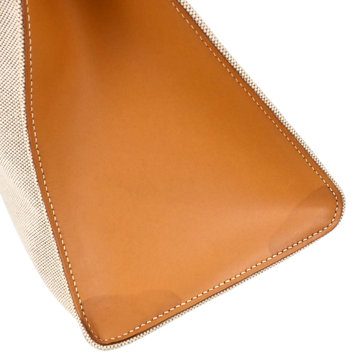 Hermes Natural Toile H Himalaya Handbag