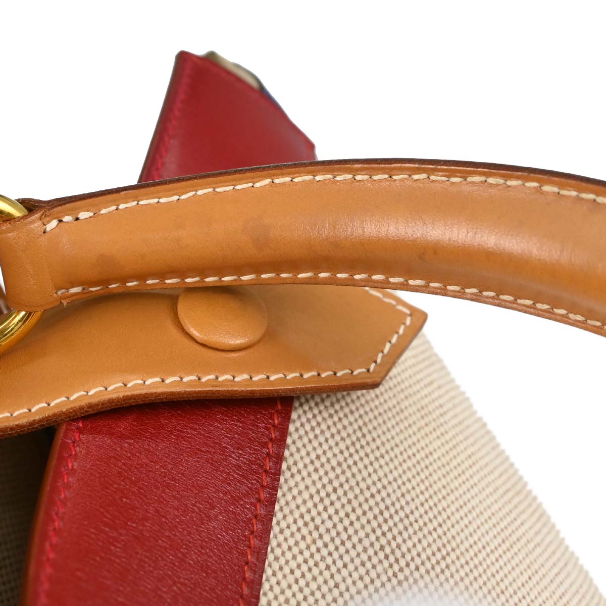 Hermes Natural Toile H Himalaya Handbag