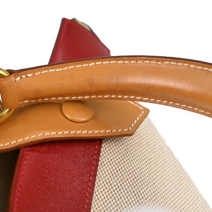 Hermes Natural Toile H Himalaya Handbag