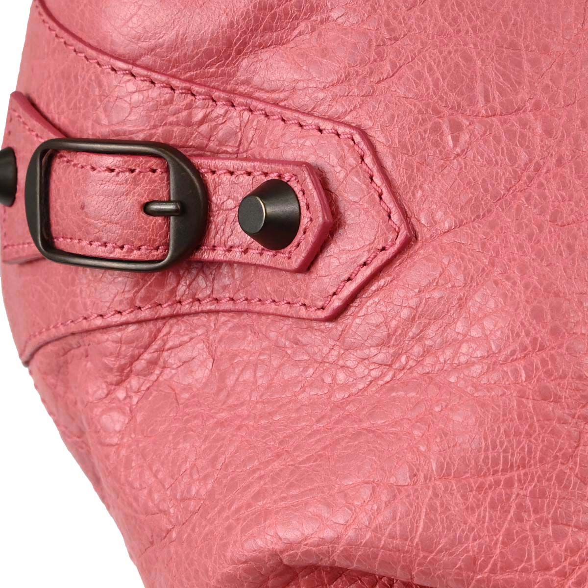 Balenciaga Pink Classic Mini Pompon 2way Shoulder Handbag