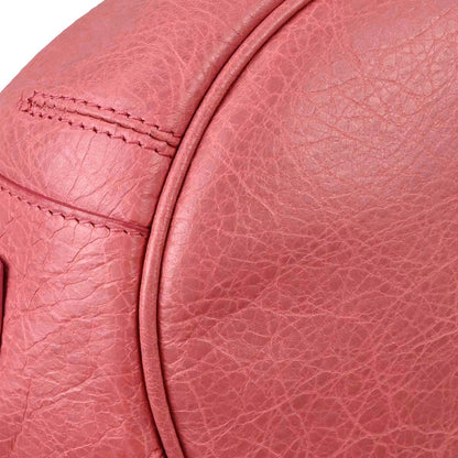 Balenciaga Pink Classic Mini Pompon 2way Shoulder Handbag