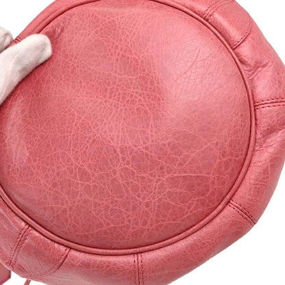 Balenciaga Pink Classic Mini Pompon 2way Shoulder Handbag