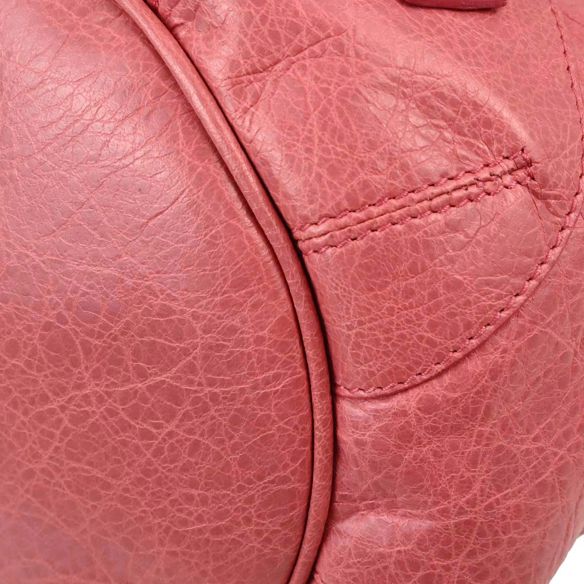 Balenciaga Pink Classic Mini Pompon 2way Shoulder Handbag