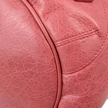 Balenciaga Pink Classic Mini Pompon 2way Shoulder Handbag
