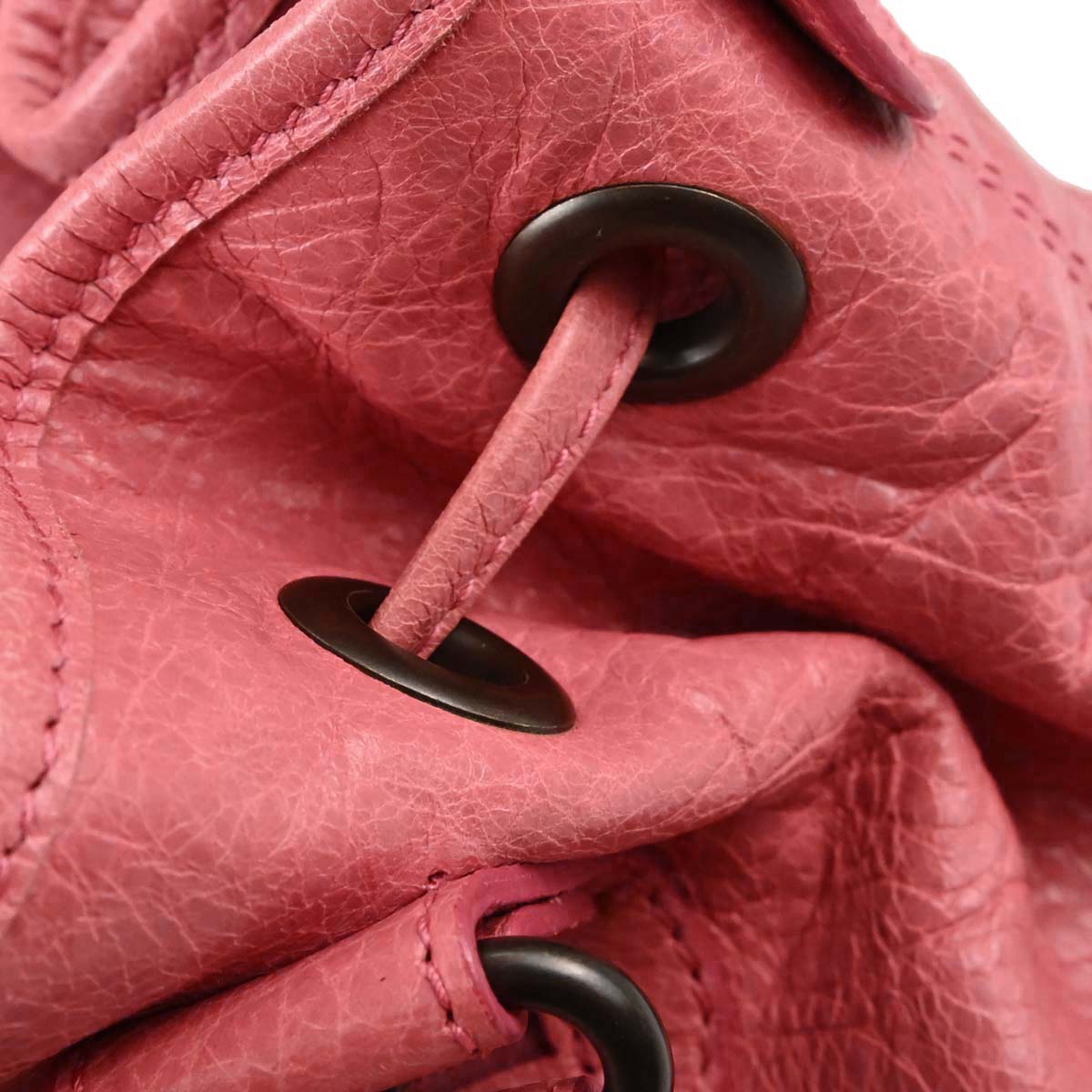 Balenciaga Pink Classic Mini Pompon 2way Shoulder Handbag