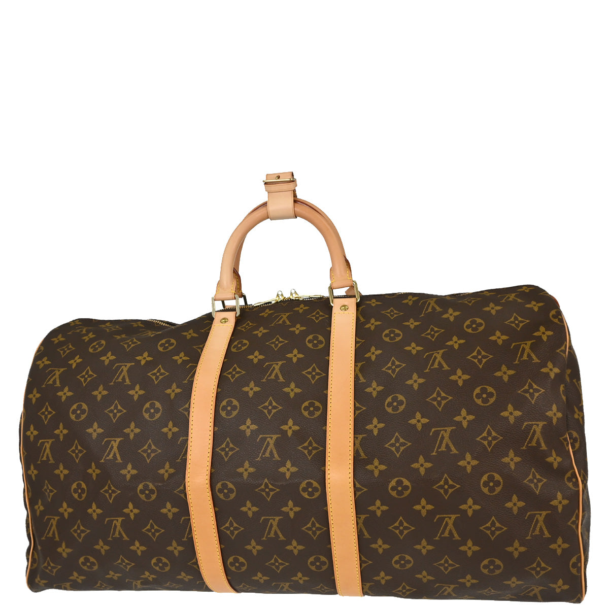 Louis Vuitton Monogram Keepall 55 Travel Handbag M41424