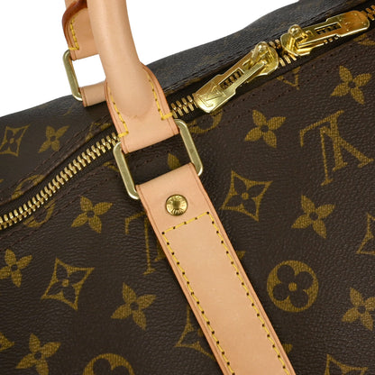 Louis Vuitton Monogram Keepall 55 Travel Handbag M41424