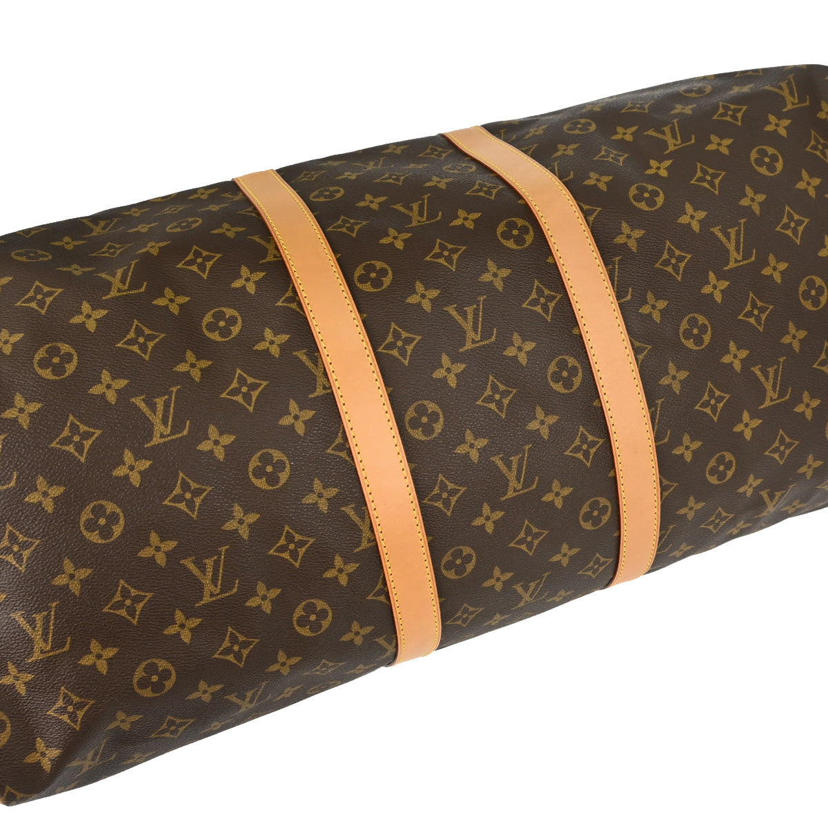 Louis Vuitton Monogram Keepall 55 Travel Handbag M41424
